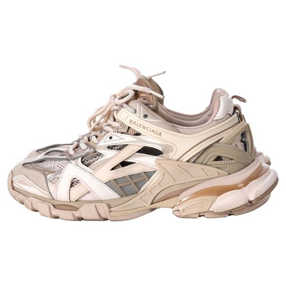 Balenciaga Track.2 Sneakers in Beige Polyurethane - Picture 5 of 12